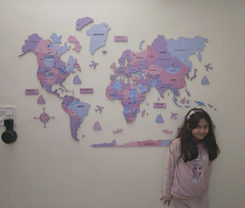 Travel inspirations through world maps